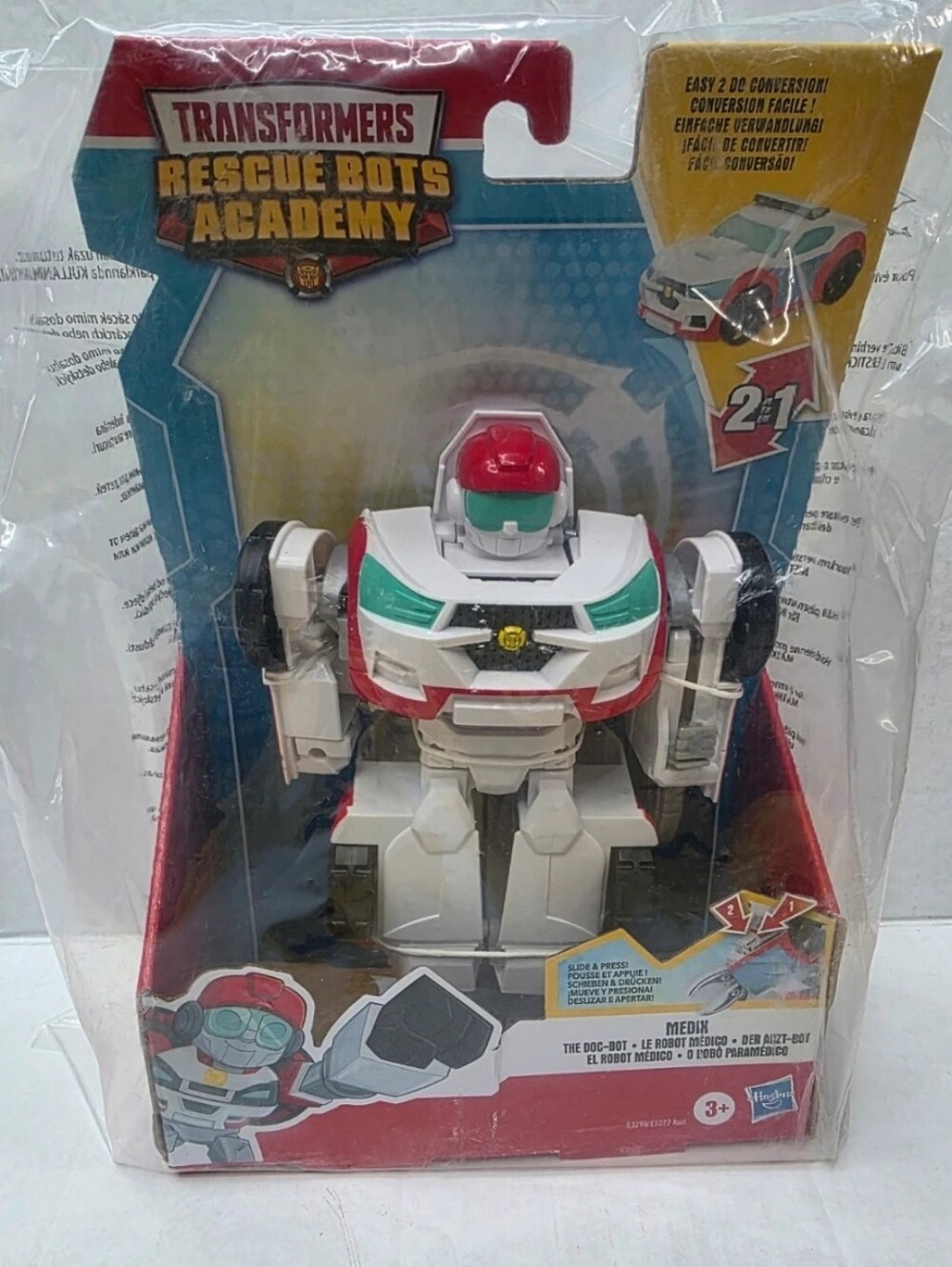 Rescue Bots Academy Medix Action Figure - White & Red